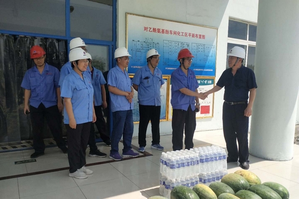 Group leaders came to Shenzhou Pharmaceutical Com...
